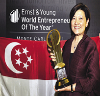 Olivia Young, Hyflux, 2011 World Entrepreneur of the Year